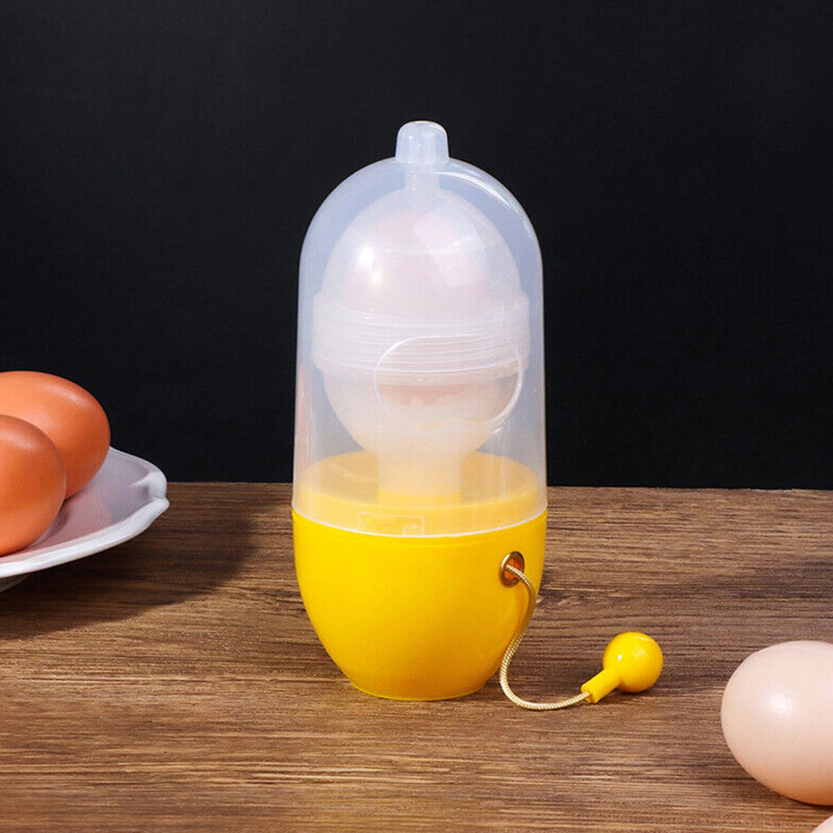Manual Egg Scrambler – Effortless Yolk Mixer Tool – view 8