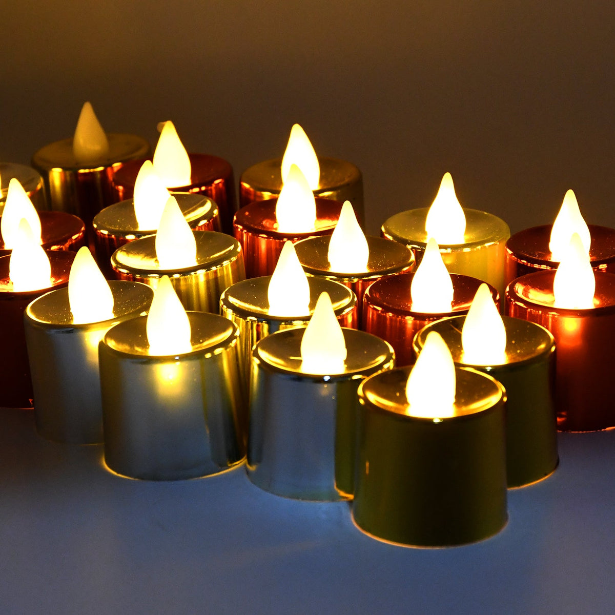LED Diya – Smokeless Electric Candles 24 pc set – view 6