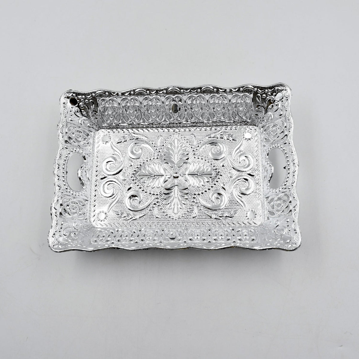 Mukhwas Serving Tray – Dry Fruit & Candy Plate – detail view