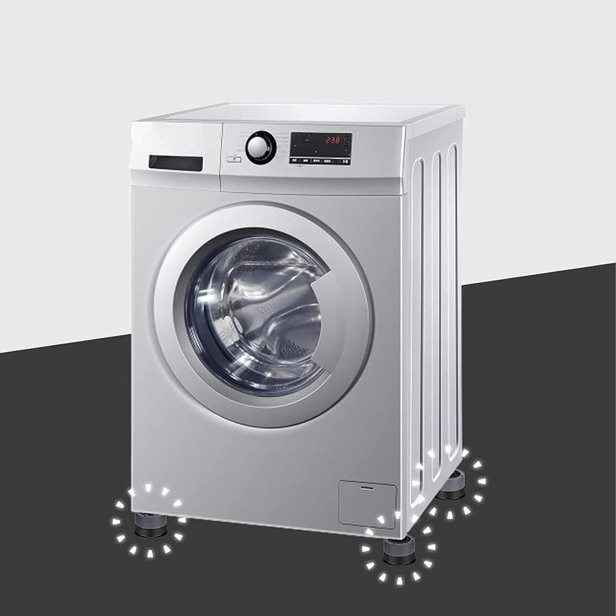 Washing Machine Support Pad – Adjustable Anti-Vibration set – view 9