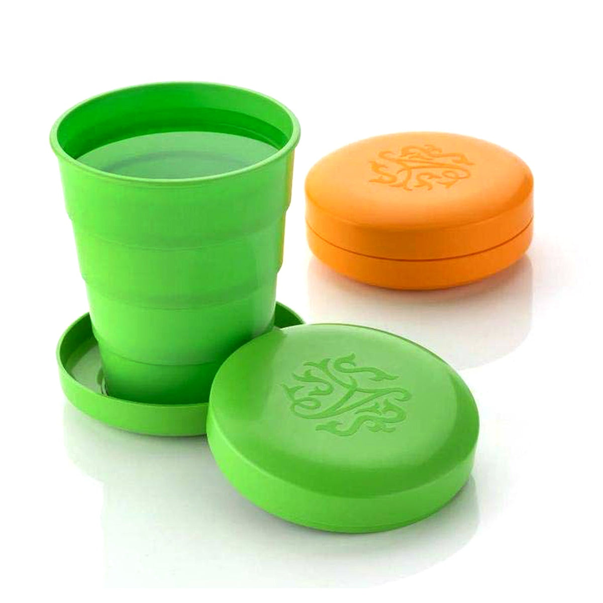 Folding Travel Cup – Collapsible Silicone Tumbler for Kids – alternate view