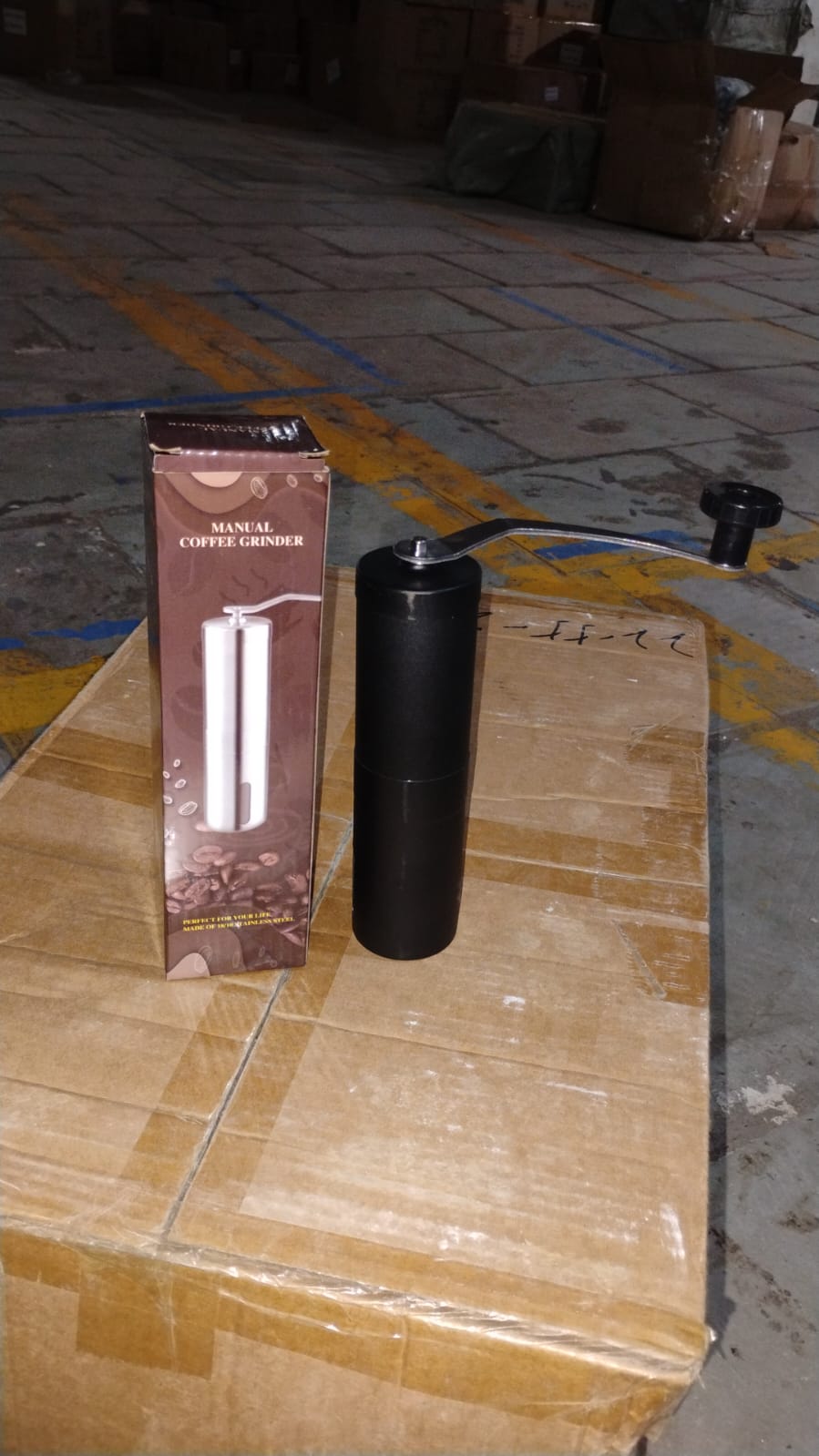 Manual Coffee Grinder – Portable Stainless Steel – view 8
