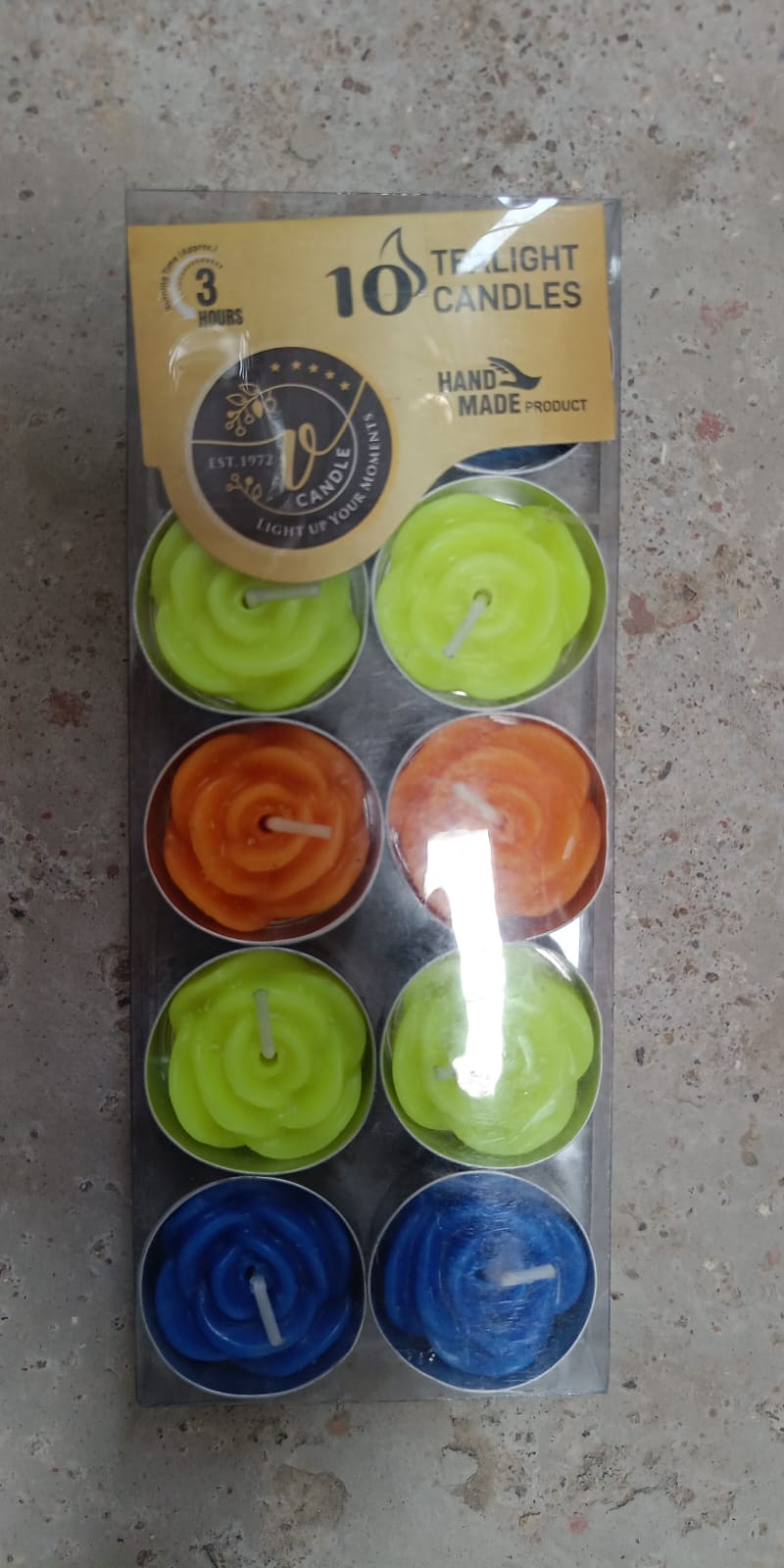 Rose Tealight Candles – Scented Floating Pack of 10 – view 8