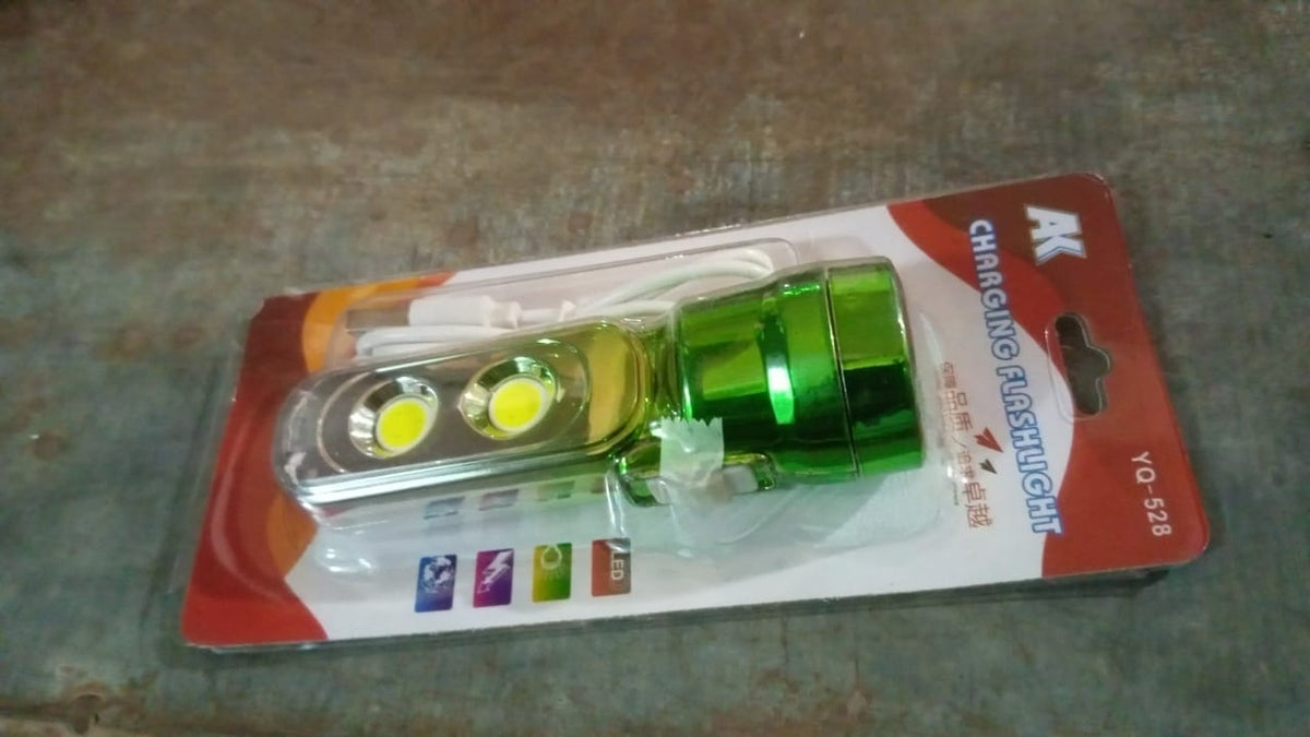 USB Rechargeable Torchlight – 3 LED Multi-Function – view 7