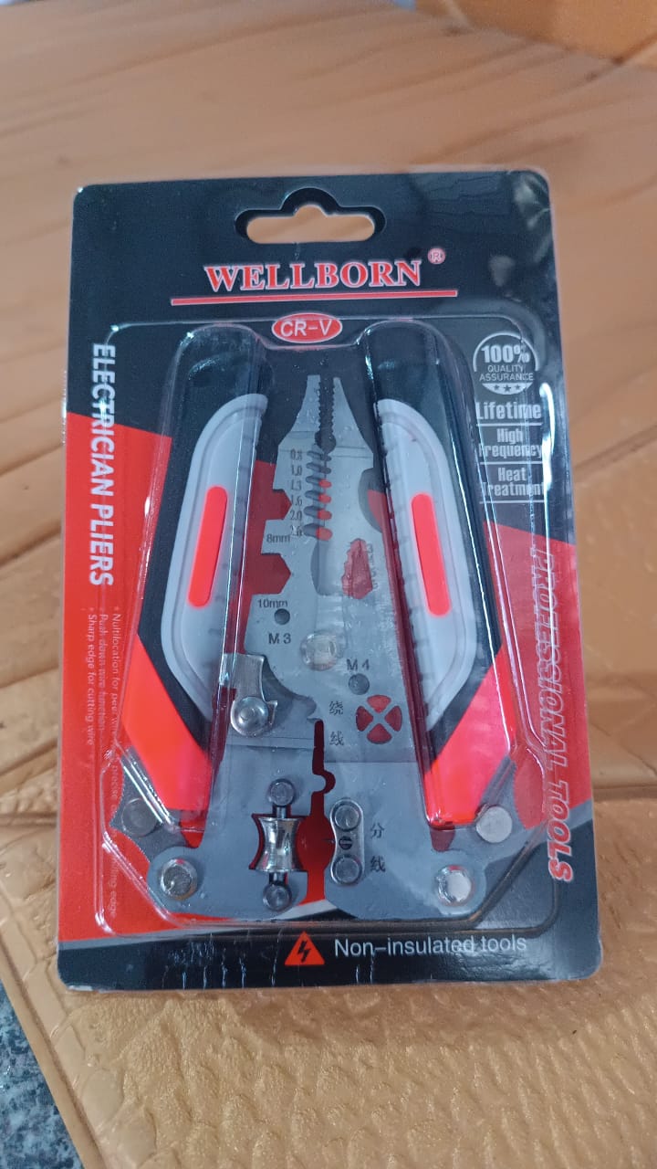Wire Stripper Pliers 8-in-1 – Ergonomic Soft Grip Multi-Tool – view 9