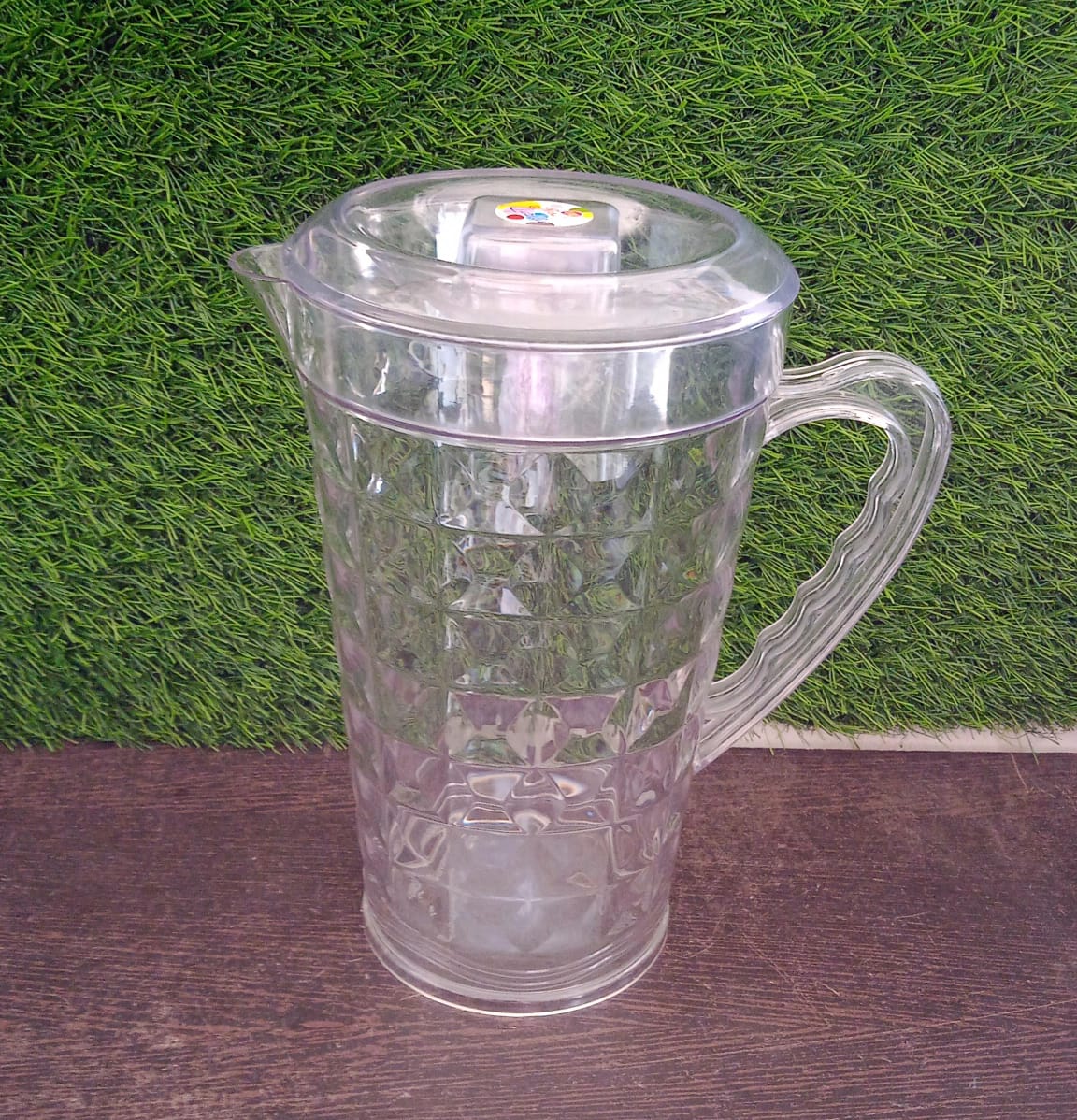 Mocktail PET Plastic Jug – Diamond Cut Design, BPA-Free – view 8