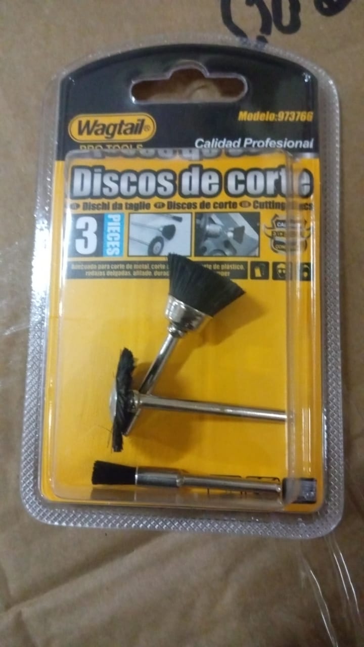 Brass Wire Wheels – 3 pc Rust Removal Tool set – view 8