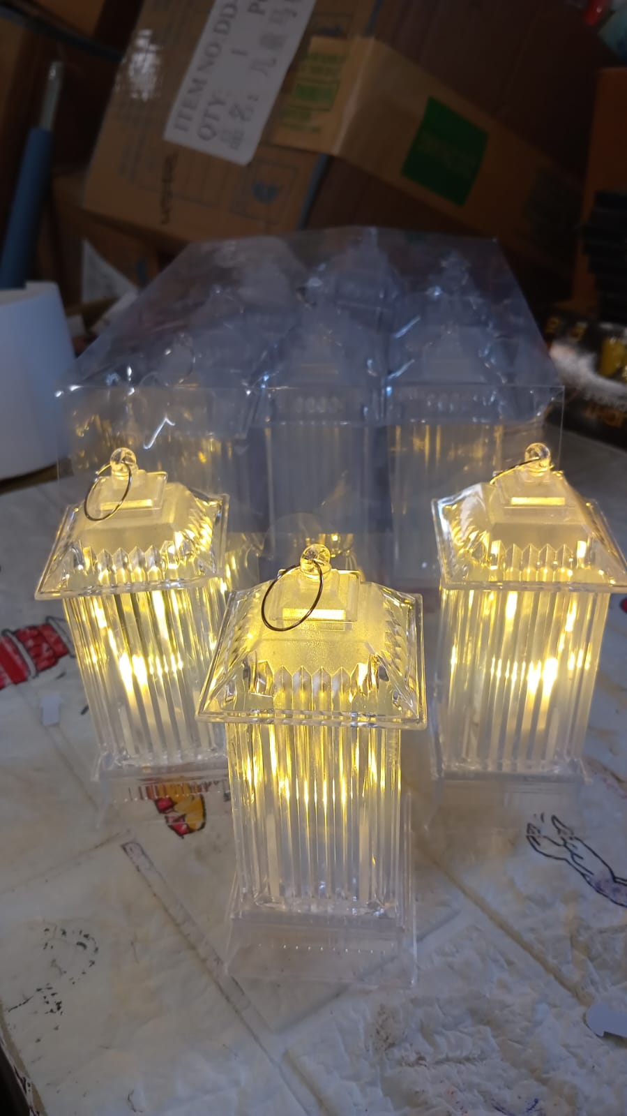 LED Crystal Lamp – Festive Flickering Candle Decor – view 10