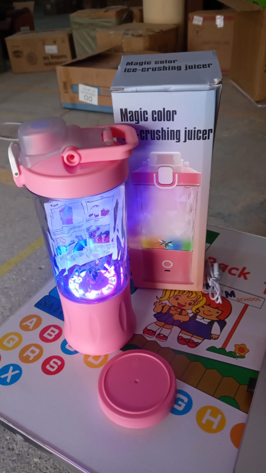 Portable Juicer – USB Rechargeable, 8 Blades & 600ml – view 12