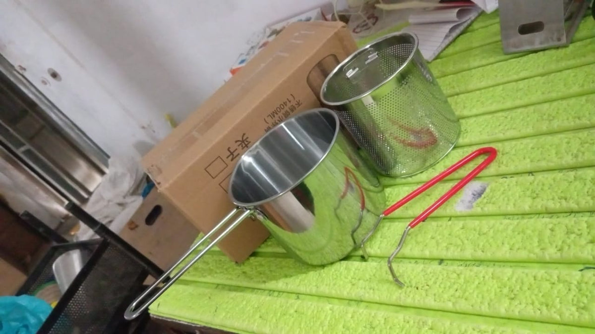 Deep Frying Pot – Stainless Steel with Strainer Basket – view 8