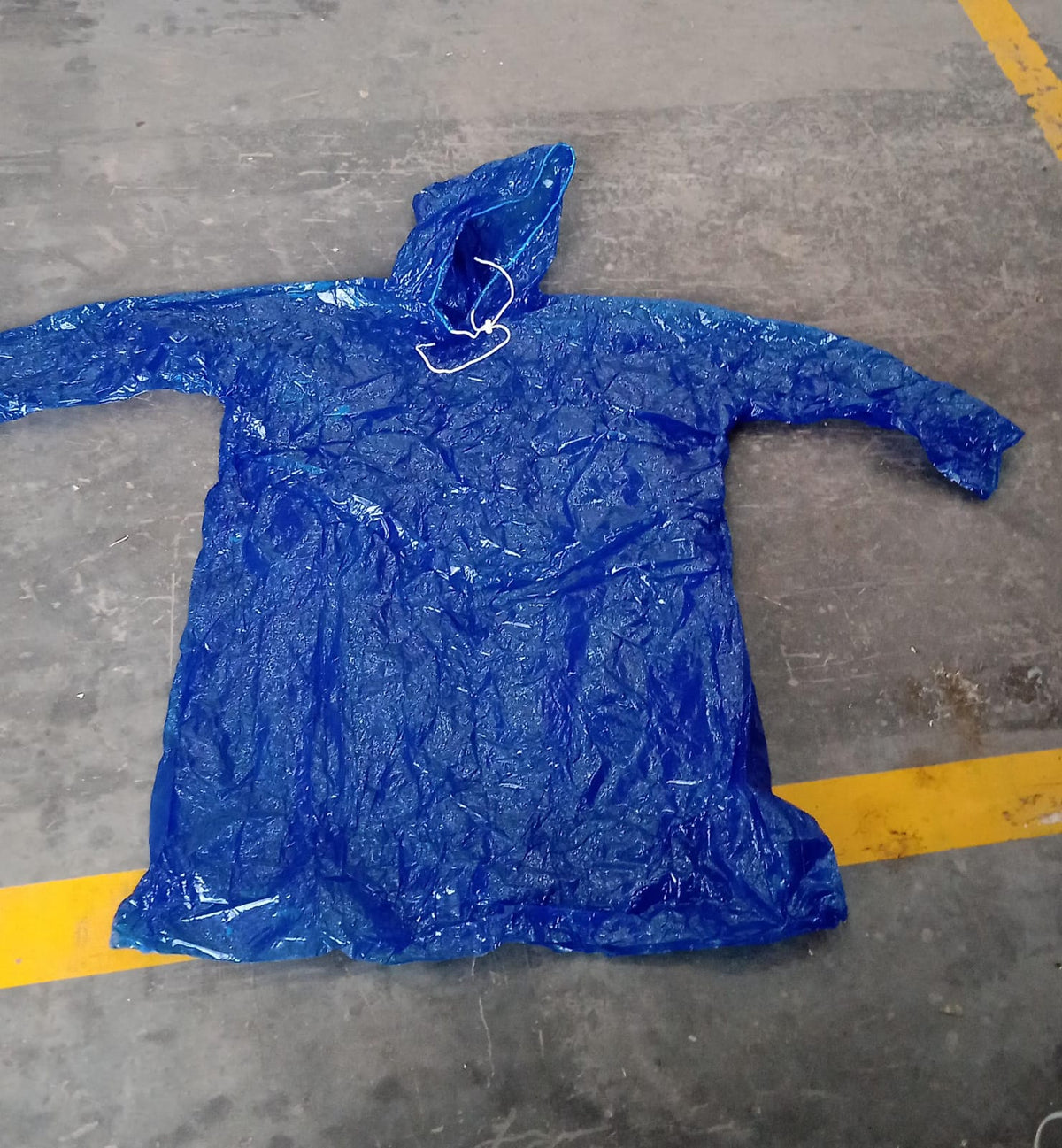 Waterproof Hooded Raincoat for Men Durable Lightweight Blue – view 7