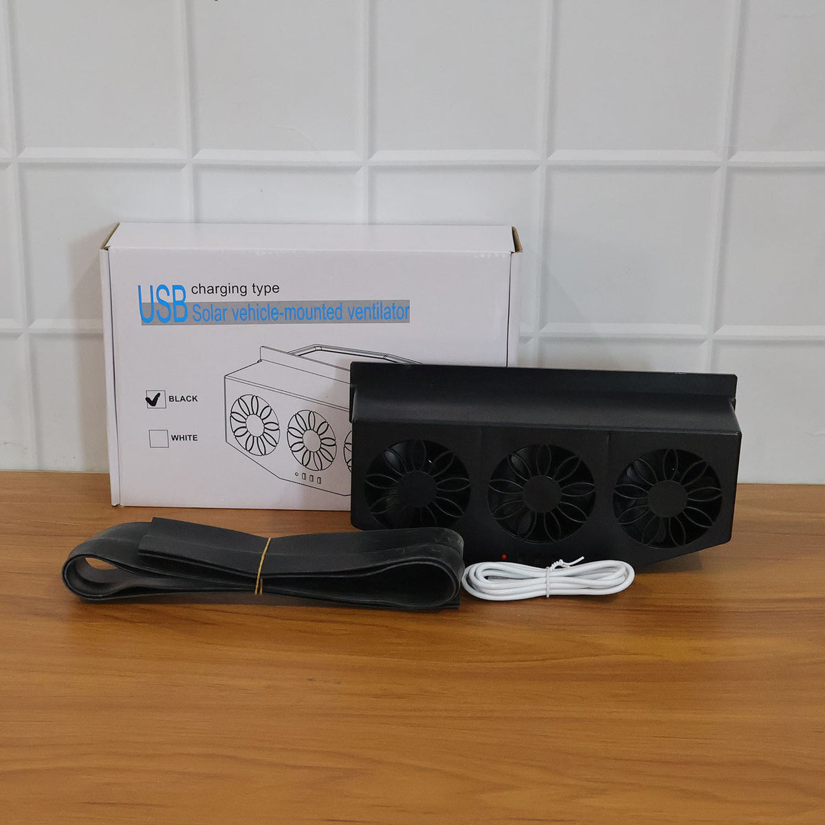 Car Exhaust Ventilation System – Triple Fan Plug – view 7
