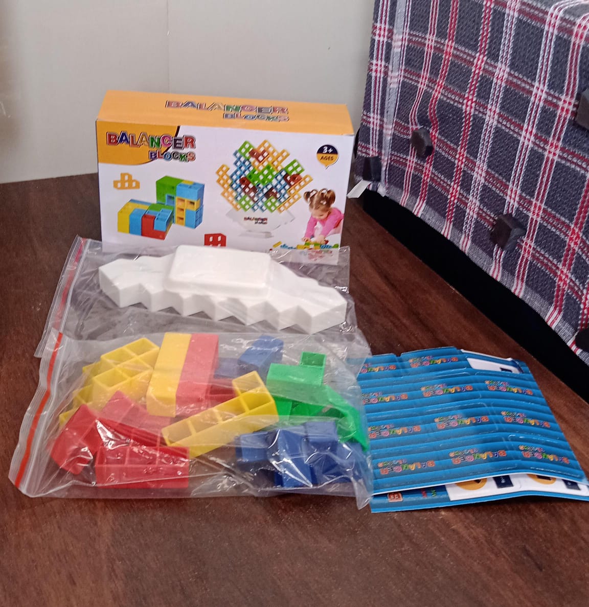 Tower Balance Game – 16 pcs Skill Builder – view 7