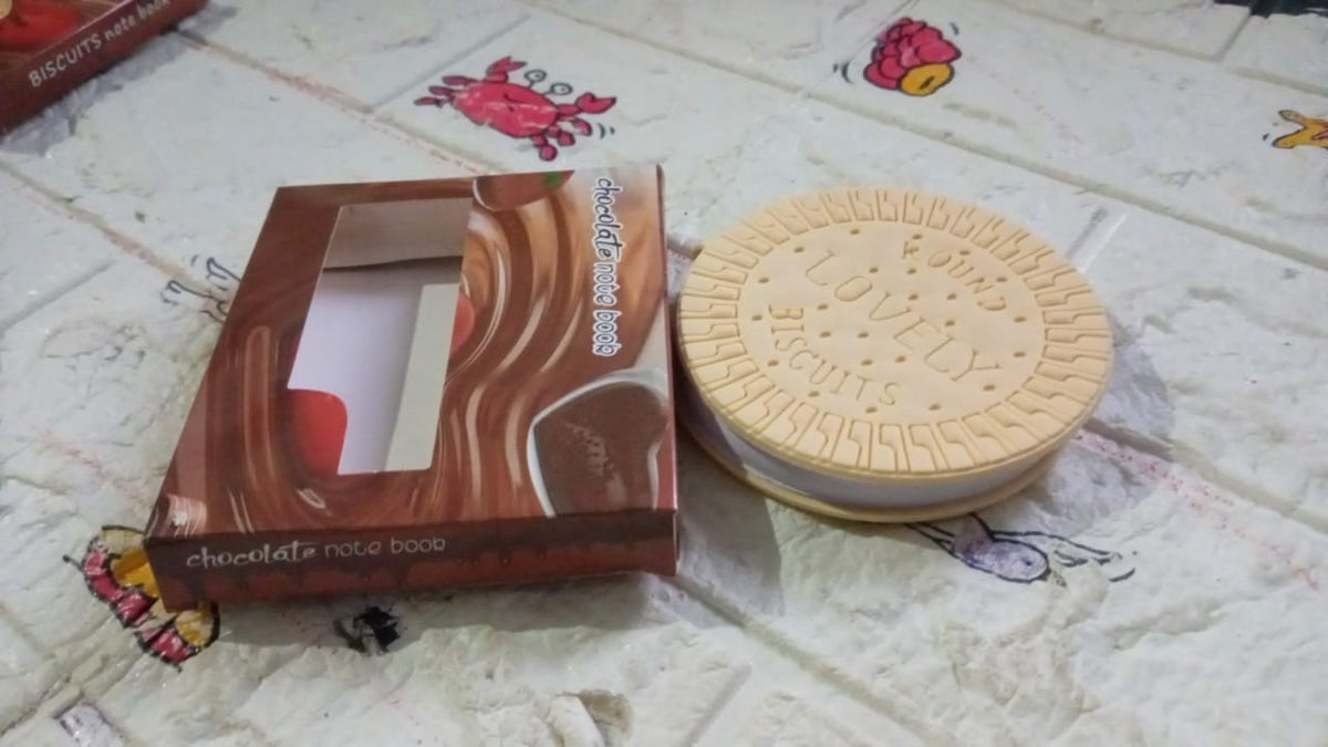 Chocolate Scented Notebook – Round 80-Page Diary – view 6