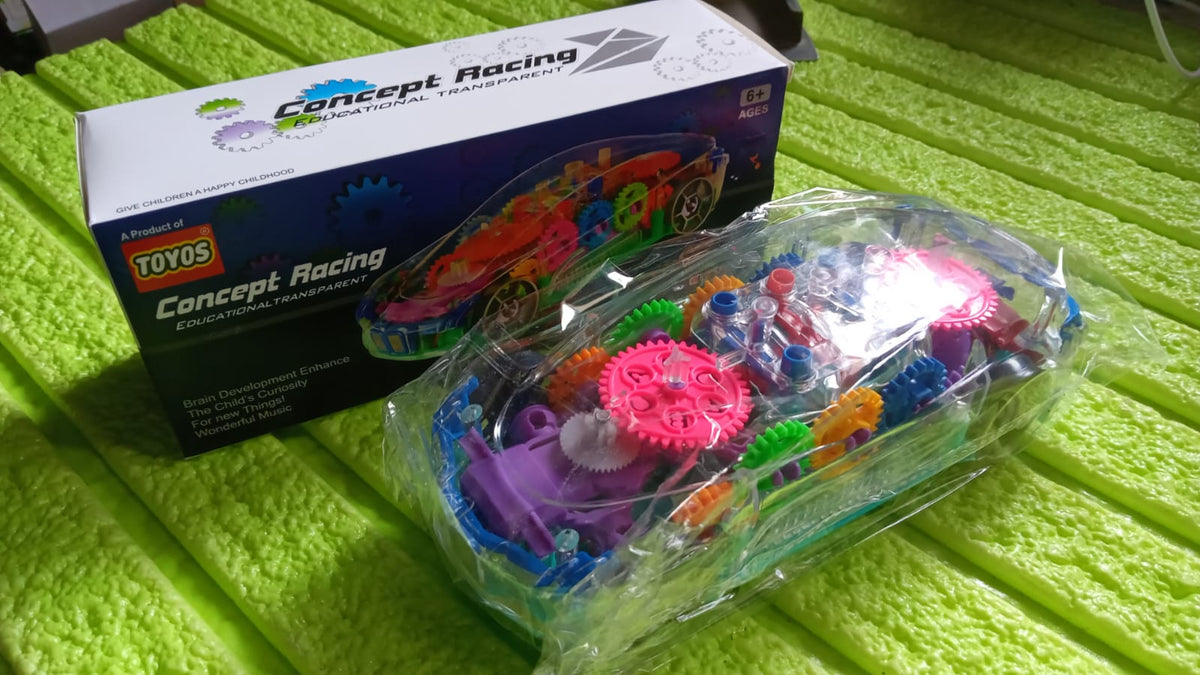 Gear Car Toy – Transparent, Musical & 3D Lights for Kids – view 9