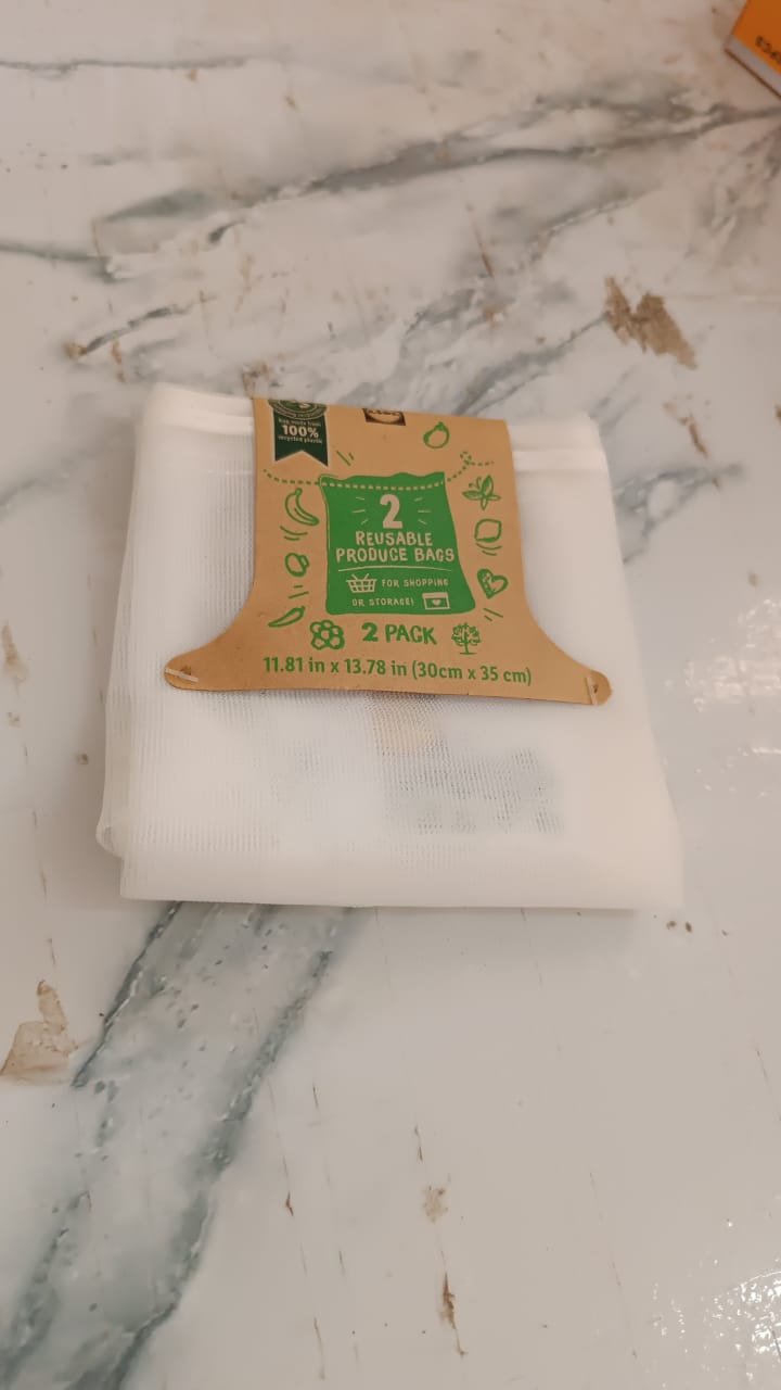 Reusable Mesh Produce Bags – Eco-Friendly Grocery Storage – view 7