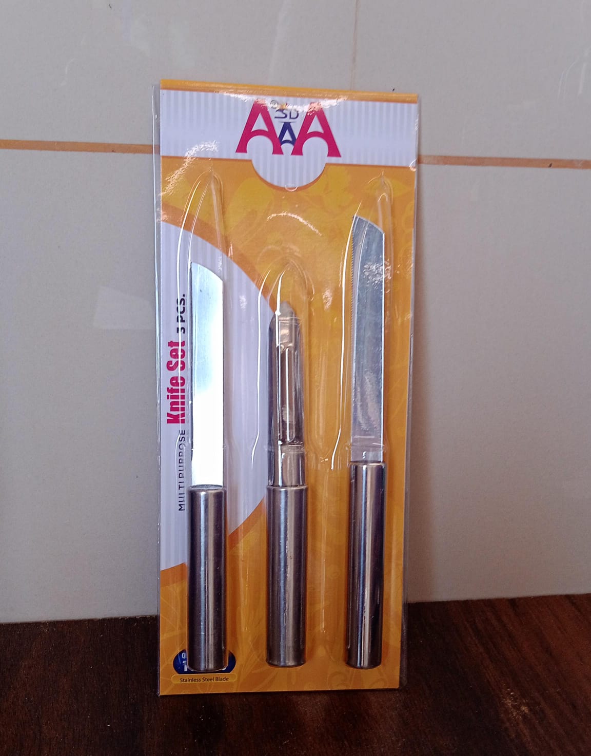 Kitchen Knife set – 3-Piece Stainless Steel Sharp Knives – view 8