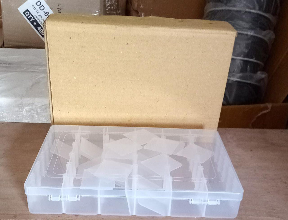 Plastic Organizer Box – 36 Grids, Adjustable Dividers – view 10