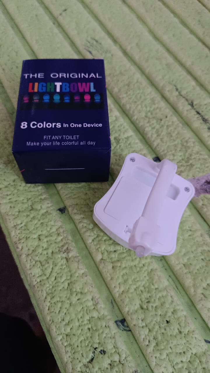 LED Toilet Bowl Light – Motion Sensor, 8 Colours – view 12