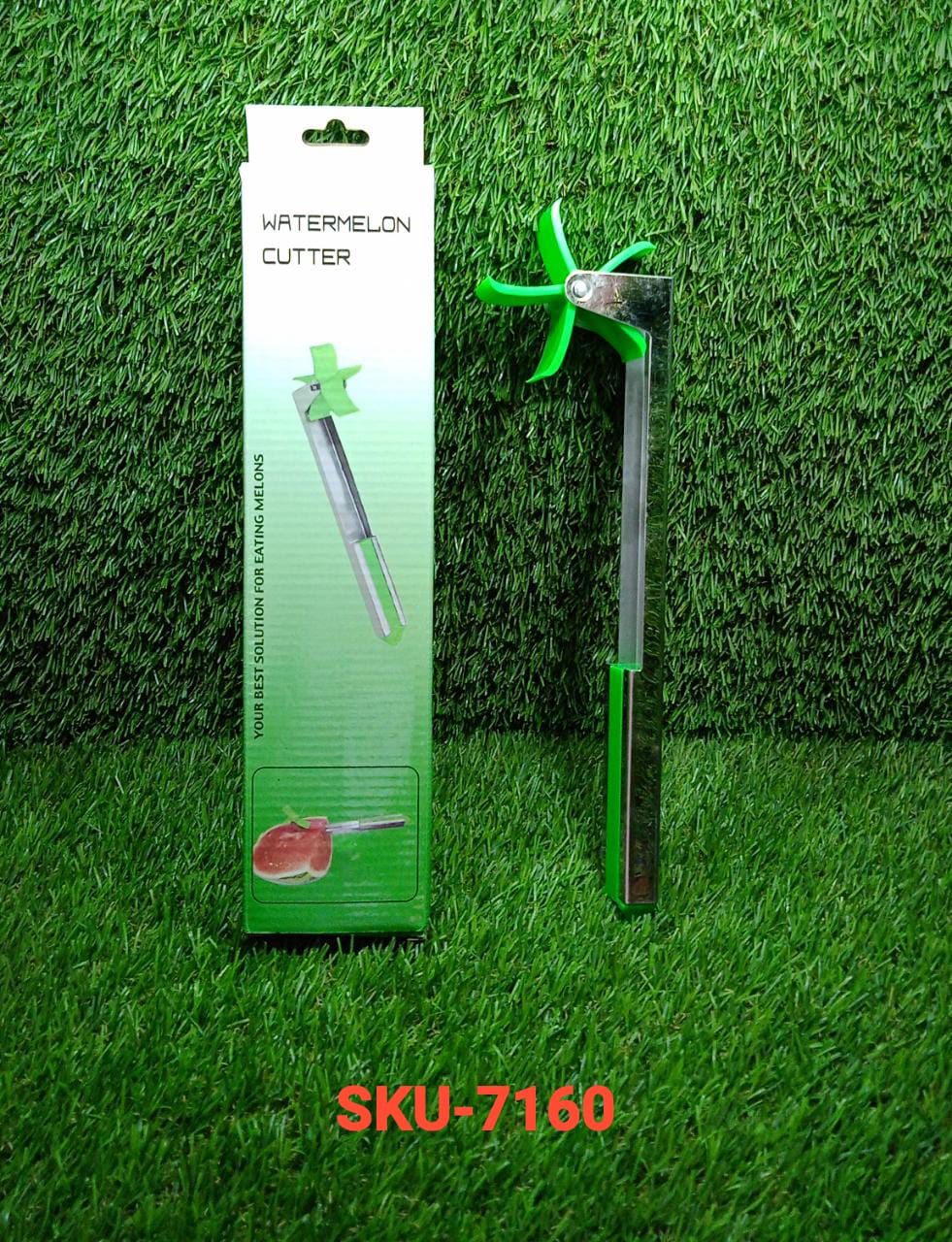 Watermelon Cutter – Stainless Steel Windmill Slicer – view 12