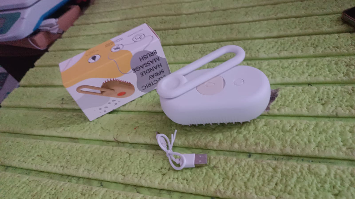Electric Pet Steam Brush – Hair Removal & Massage – view 10