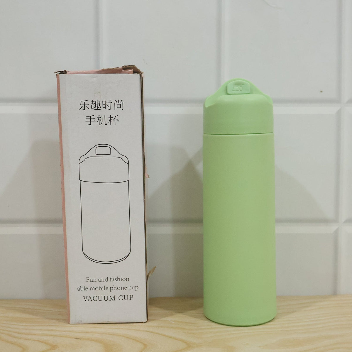 400 ml Glass Water Bottle with Silicone Sleeve – view 9