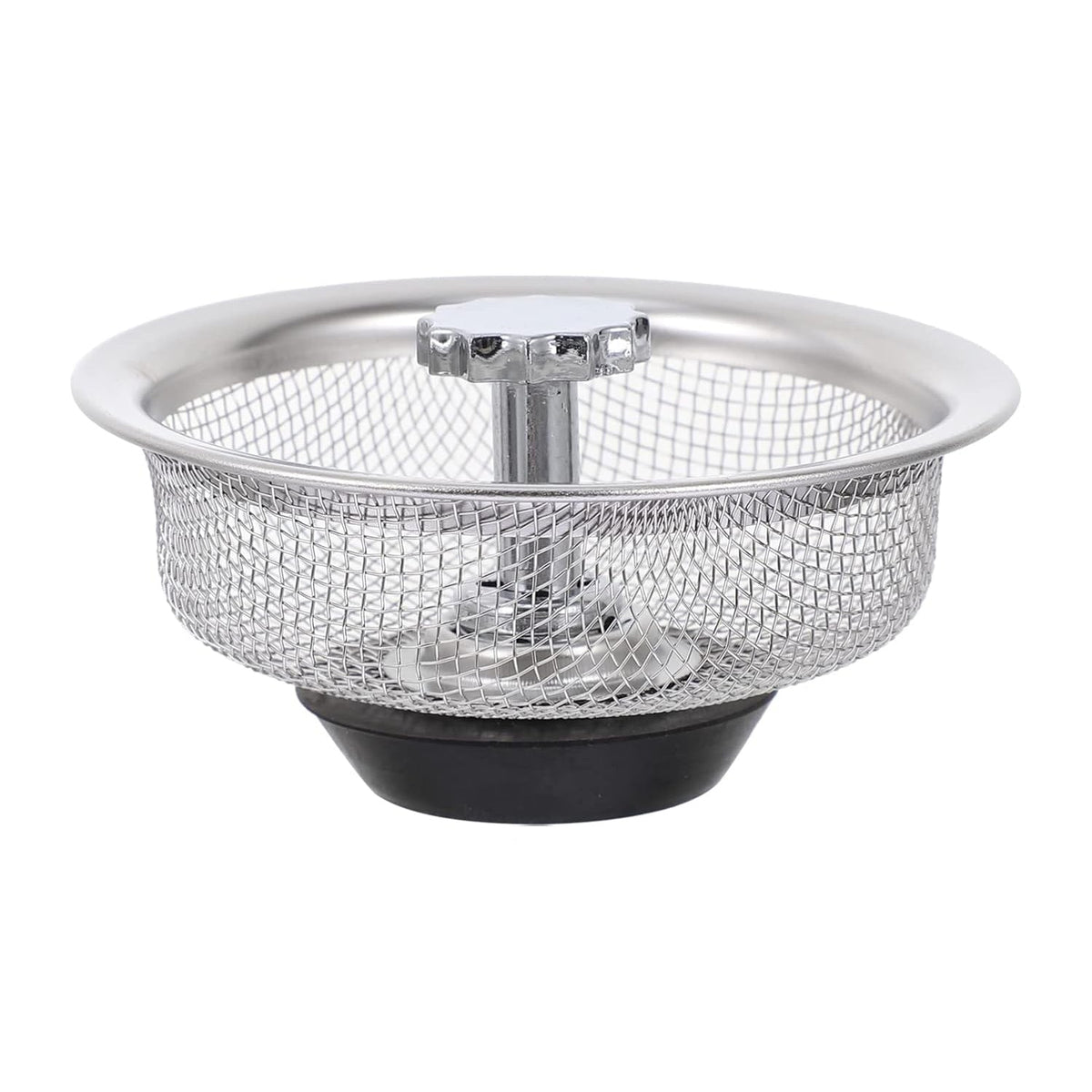 Stainless Steel Sink Strainer – Adjustable Stopper – alternate view