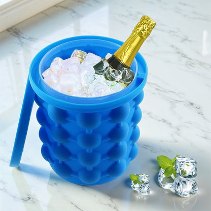 Silicone Ice Cube Maker – Airtight & Space-Saving – close-up