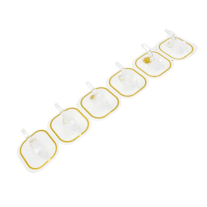 Transparent Adhesive Hooks (6 Pcs) – Strong & Reusable – alternate view