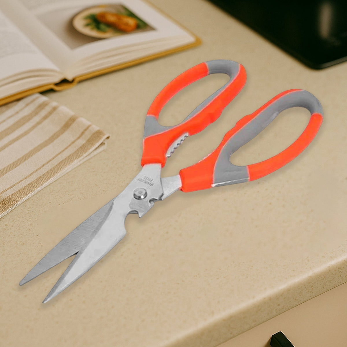 Multi-Function Kitchen Scissors – Stainless Steel Shears