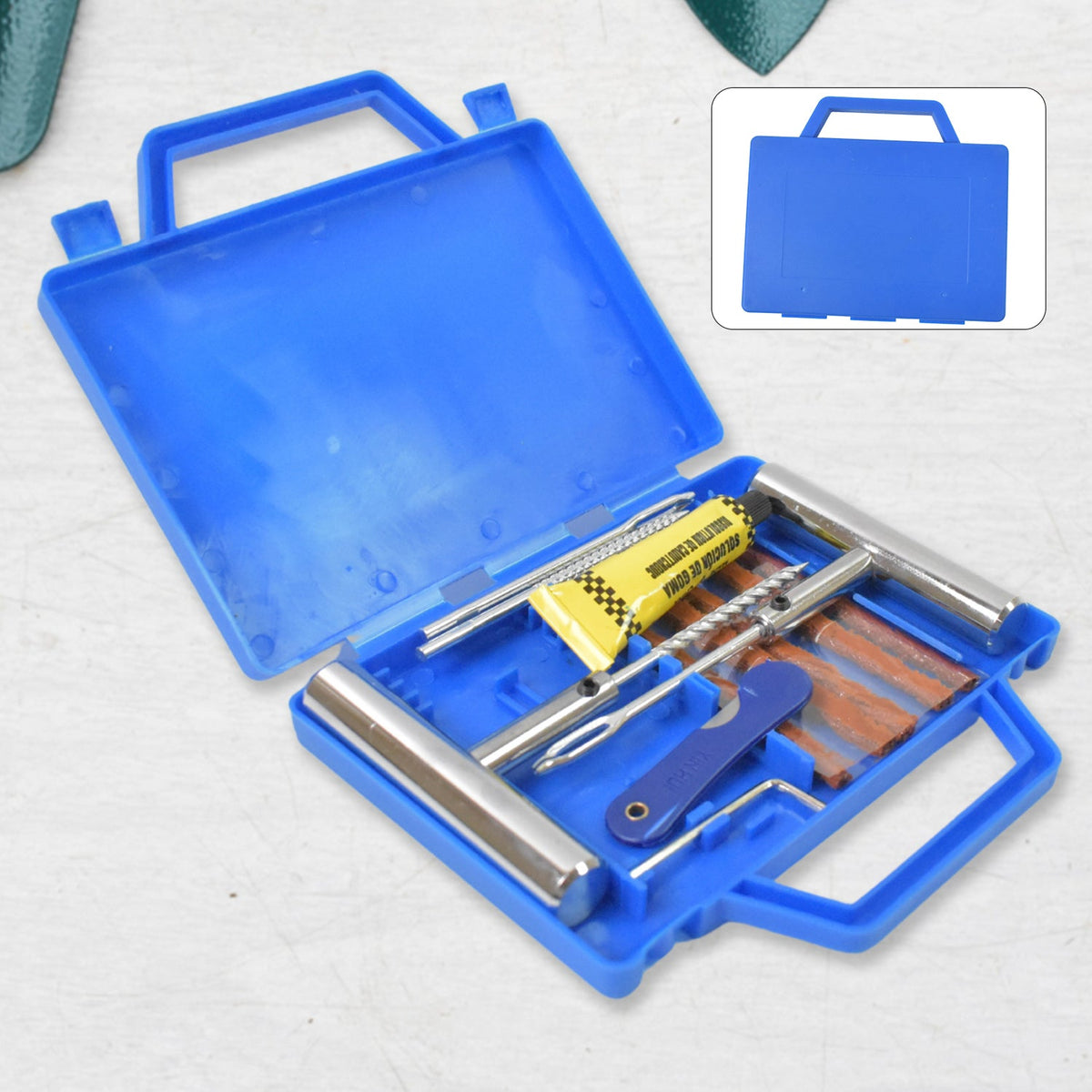 Tire Repair Kit – 13-Piece Portable set