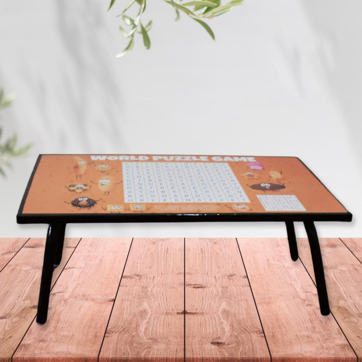 Foldable Study Table – Multipurpose Games & Laptop Desk – alternate view