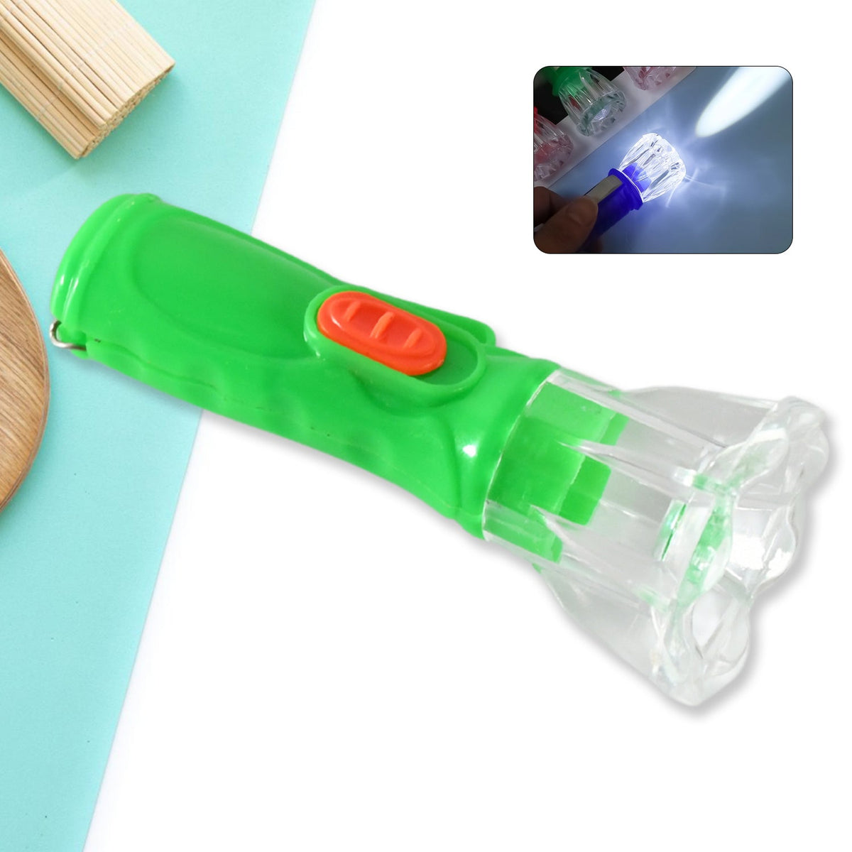 Kids LED Torch – Compact & Fun Plastic Flashlight – view 7