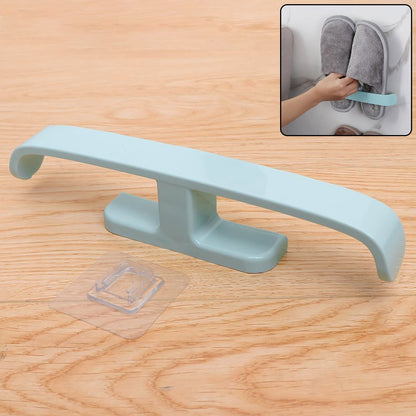 Self-Adhesive Towel Rack – Damage-Free Bathroom Storage – side view