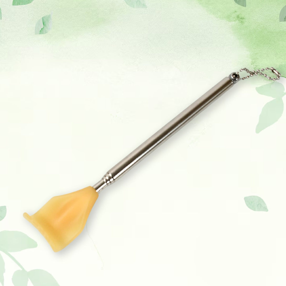Back Scratcher – Telescoping Stainless Steel for Itch Relief – detail view