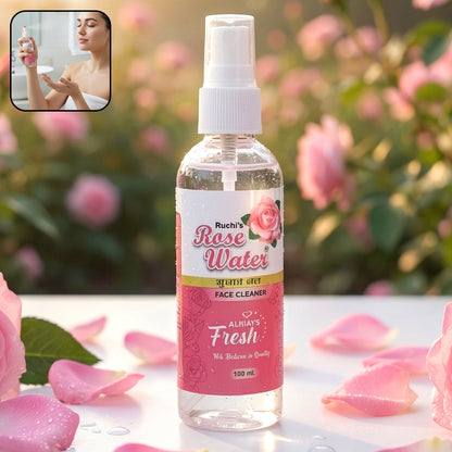 Rose Water Face Mist – Hydrating & Refreshing Skin Tonic