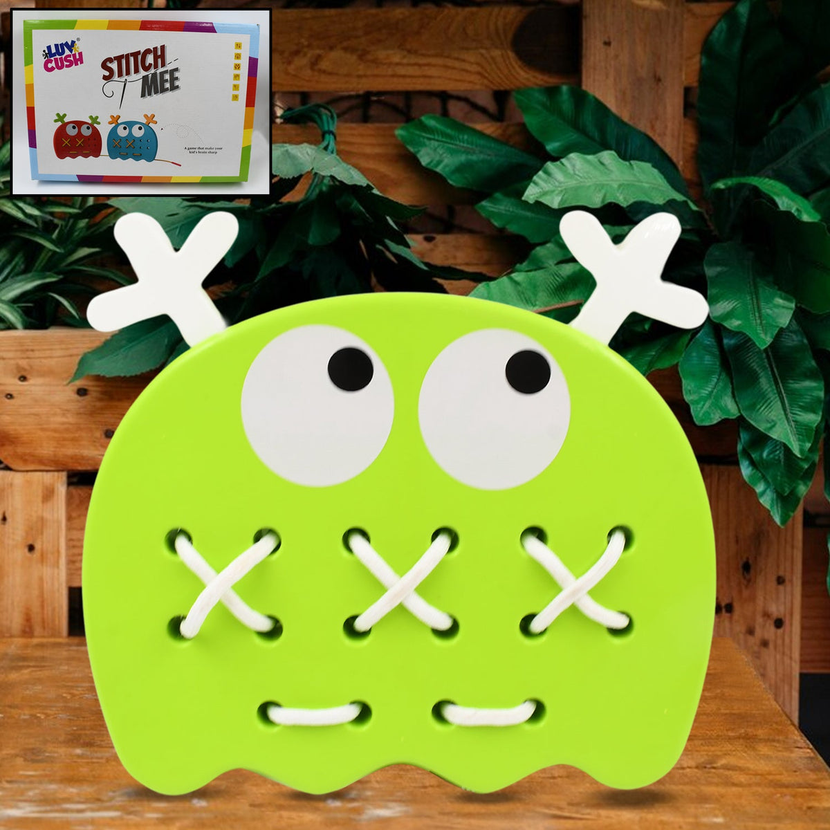 Kids Puzzle Toy – Brain-Boosting Learning Game – side view