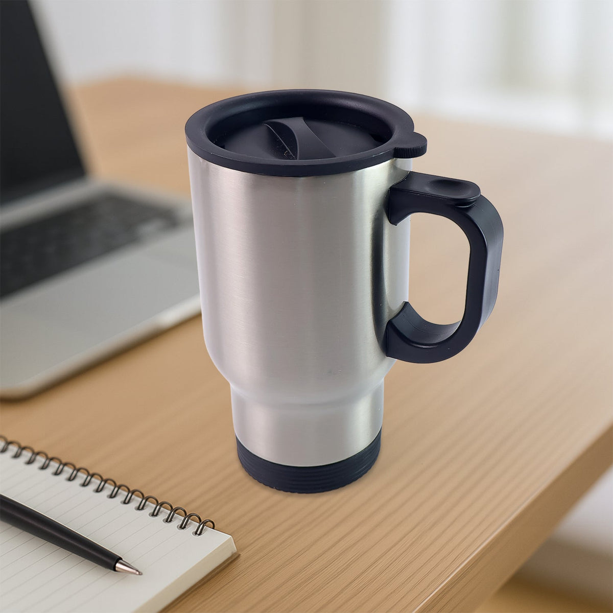 Insulated Coffee Mug – Stainless Steel Travel Cup with Lid