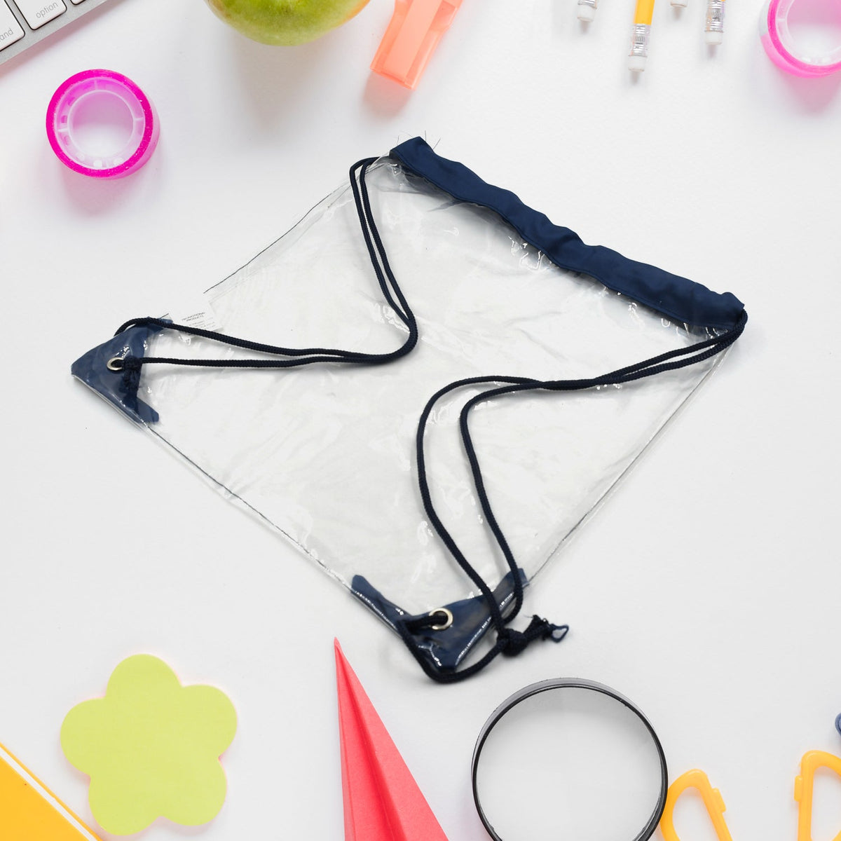 Clear Waterproof Stadium Bag for Gym and Travel – view 9