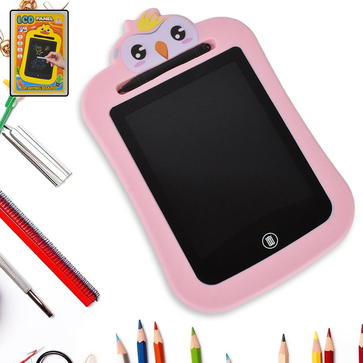 Kids LCD Writing Tablet – Portable Digital Drawing Pad – view 7
