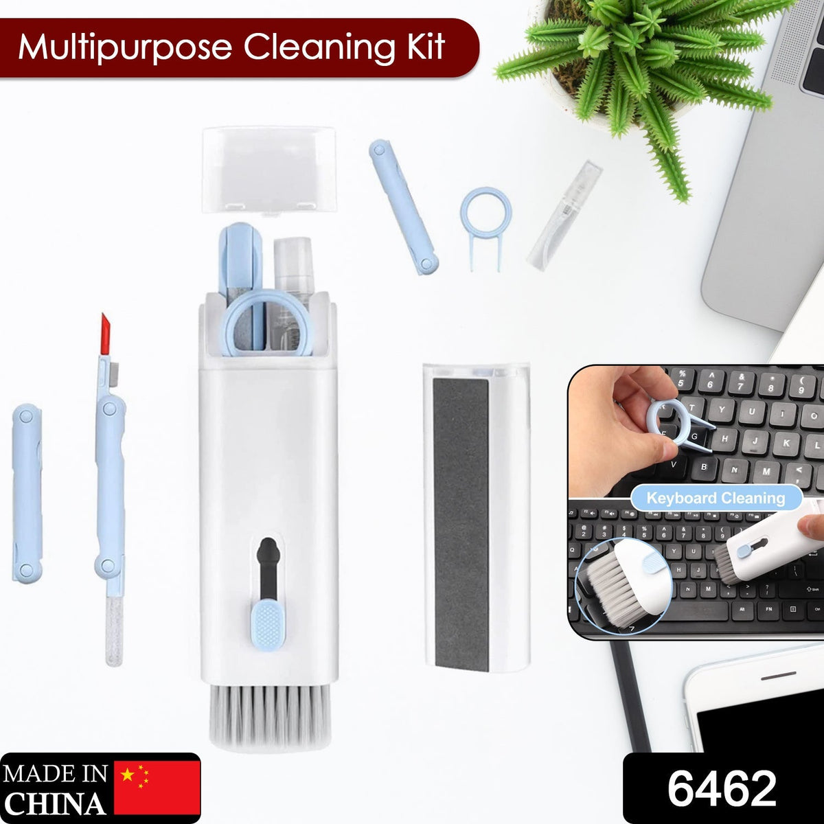 Electronic Cleaner Kit – 7-in-1 Multi-Device Cleaning – side view
