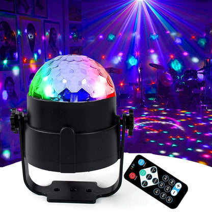 Disco Ball Light – USB DJ Stage Lamp for Parties – close-up