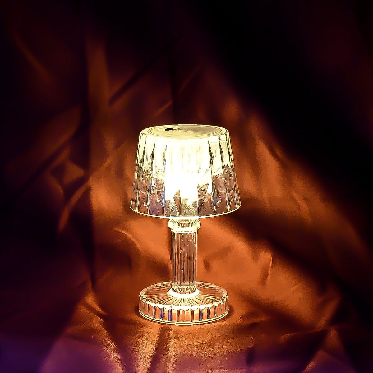 LED Candle Lamp – Portable Small Table Lamp – detail view