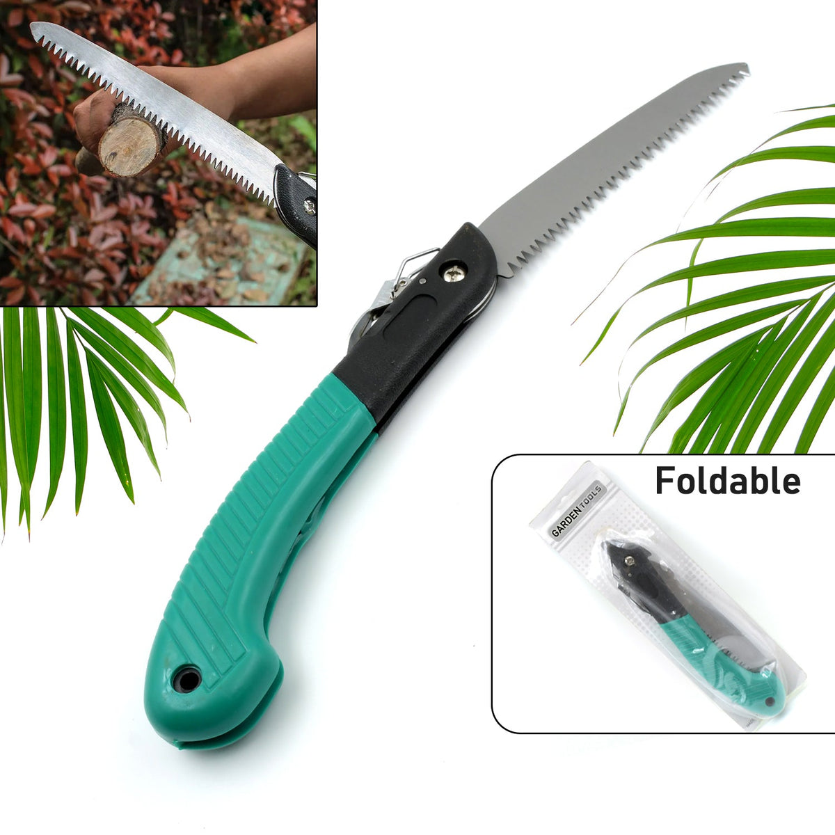 Folding Handsaw – Multi-Purpose Pruning Tool – close-up