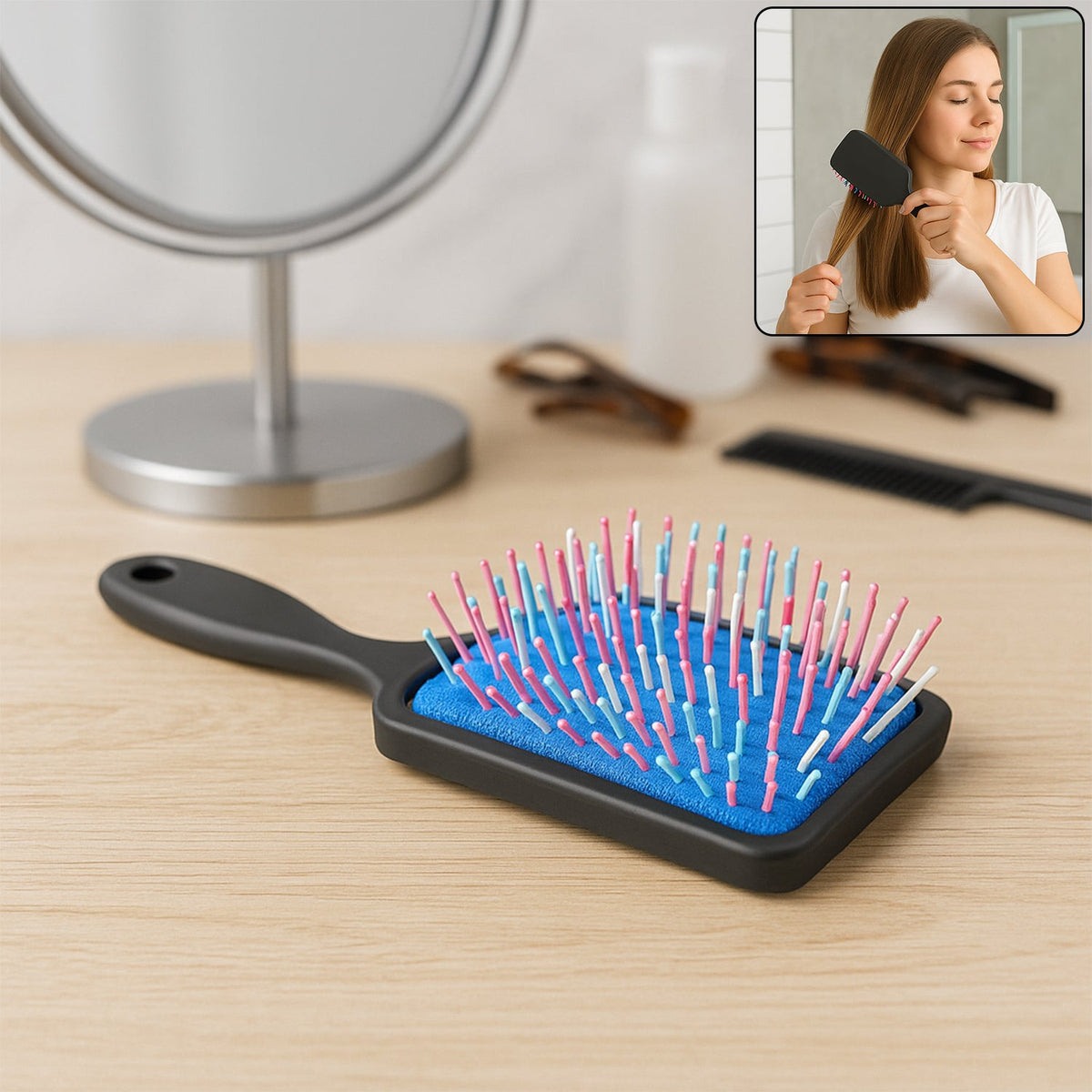 Scalp Massager Comb – Detangling & Hair Growth