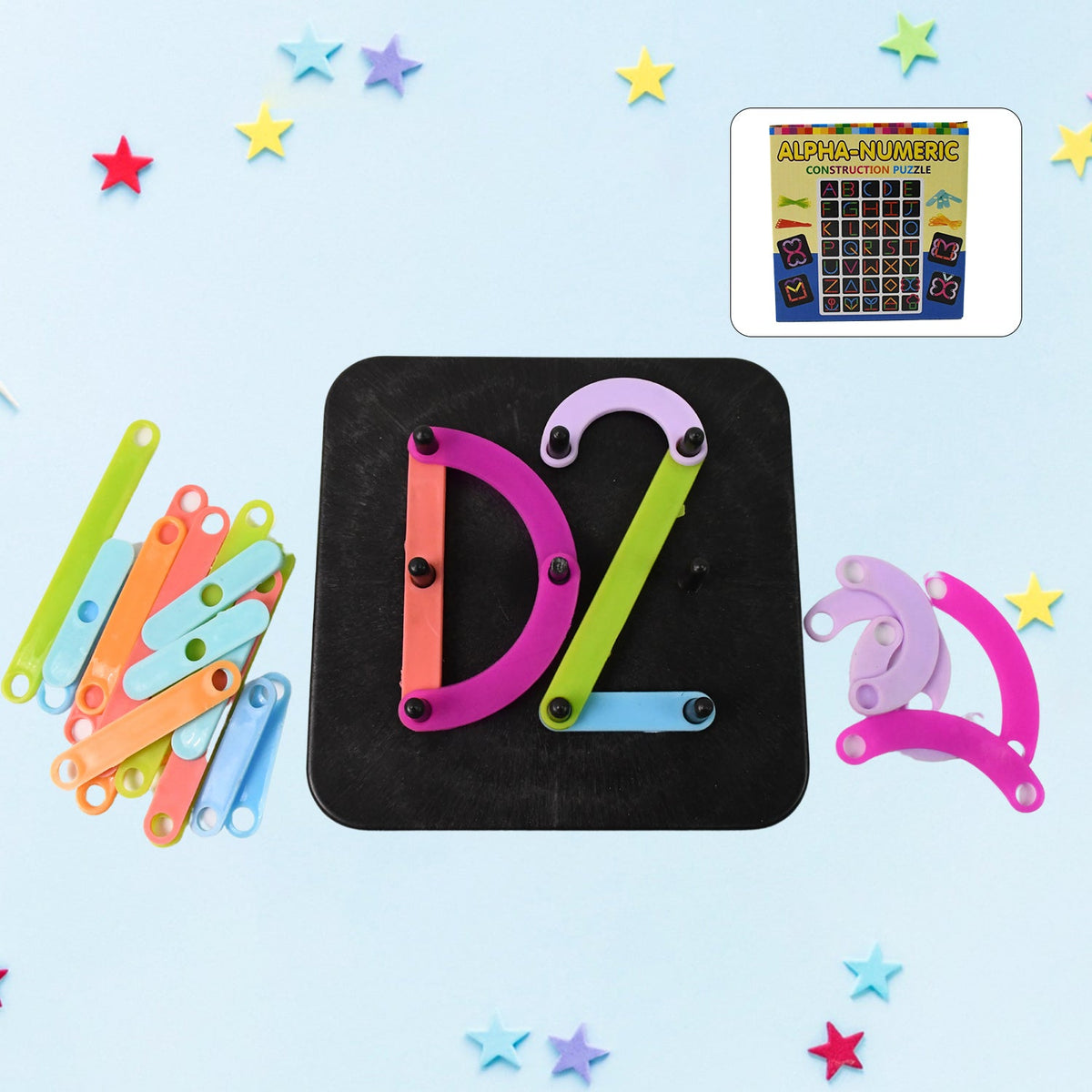 Alphabet Numeric Puzzle – Educational Toy for Kids