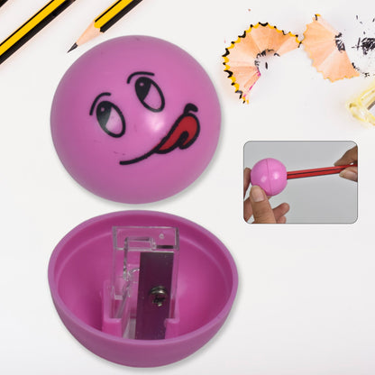 Kids Pencil Sharpener – Round Mix Design for School