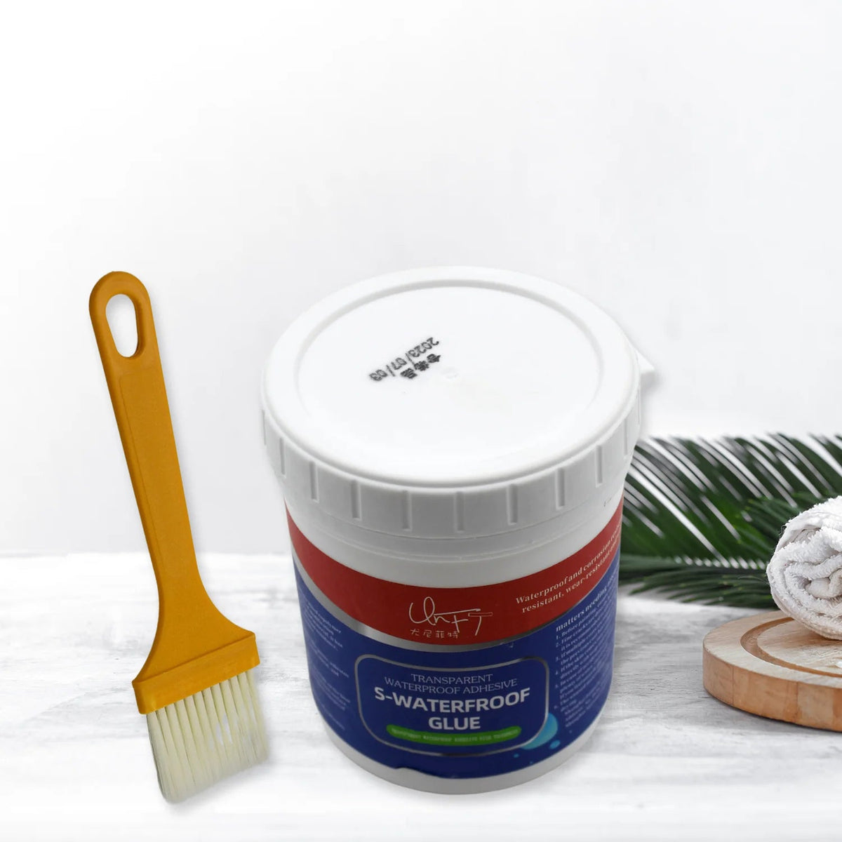 Waterproof Glue – Transparent 300g with Brush – view 7