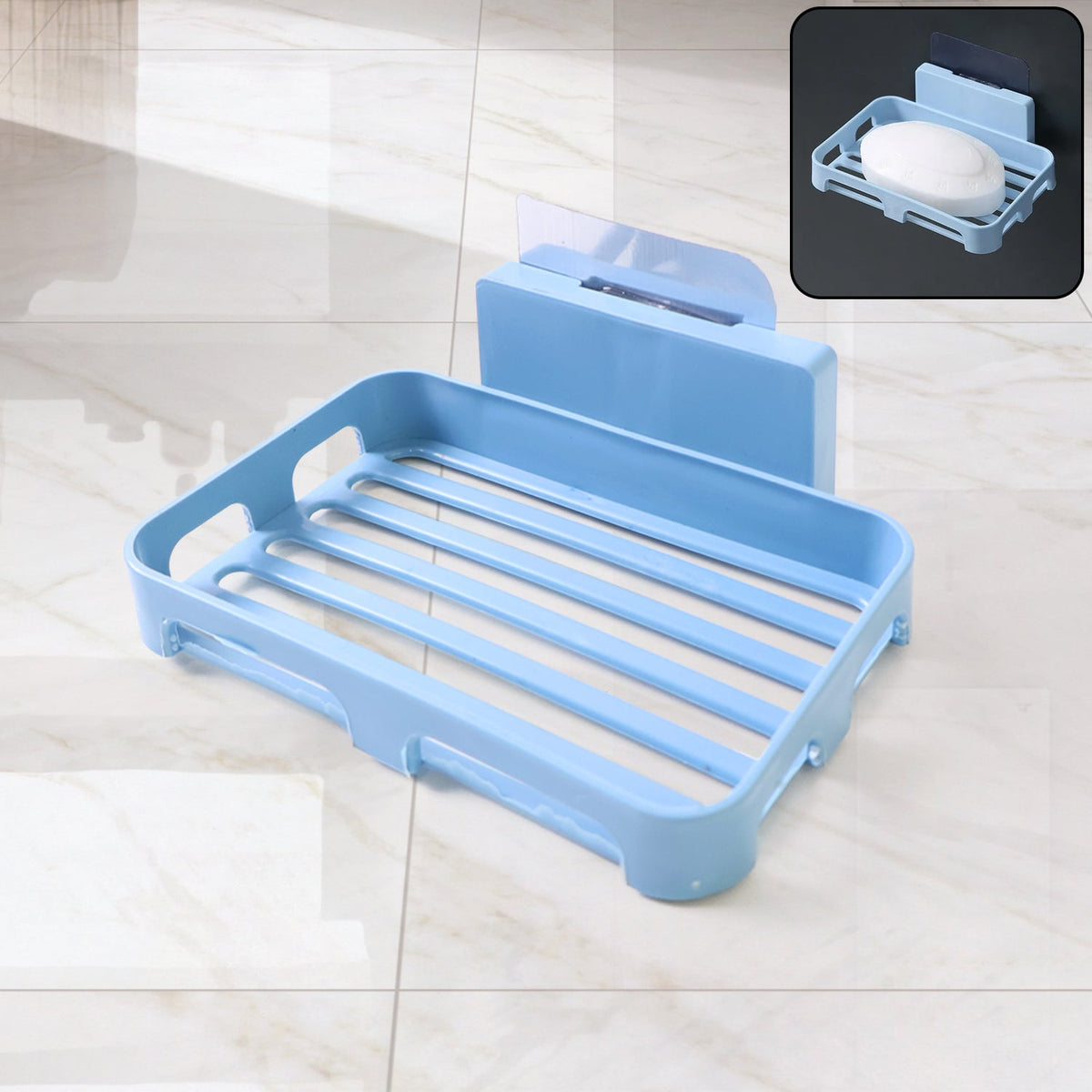 Self-Adhesive Soap Holder – Drill-Free Wall Mount