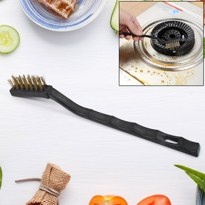 Brass Wire Brush – Multi-Purpose Cleaning & Rust Removal – close-up